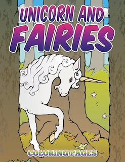 Front cover_Unicorn and Fairies Coloring Pages
