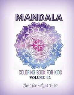 Couverture_Mandala Coloring Book for Kids Volume #2