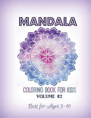 Couverture_Mandala Coloring Book for Kids Volume #2