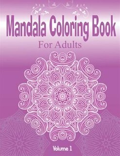 Couverture_Mandala Coloring Book For Adults ( Volume 1)