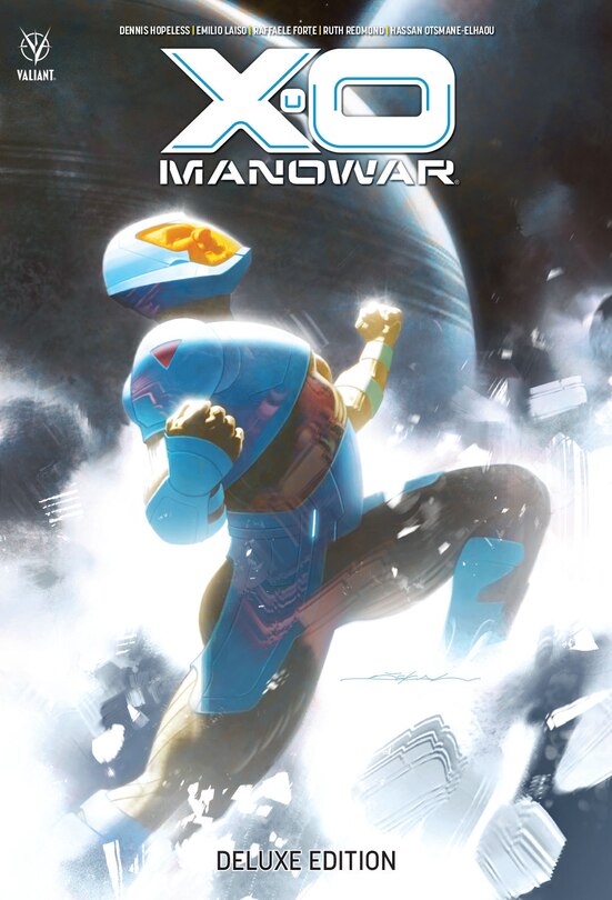 Front cover_X-o Manowar By Dennis Hopeless Deluxe Edition