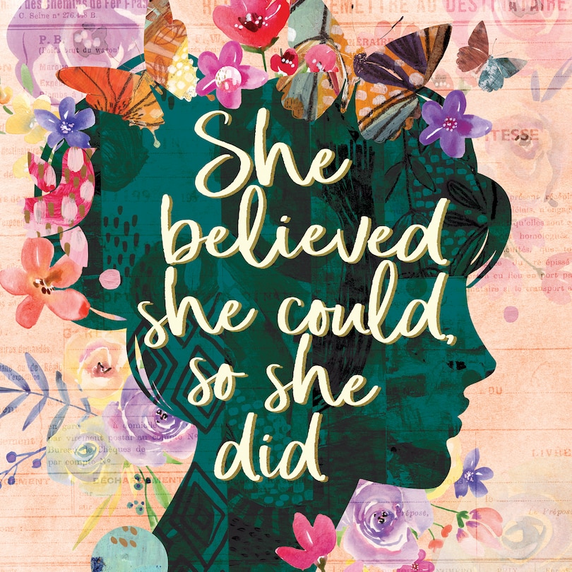 Front cover_She Believed She Could, So She Did