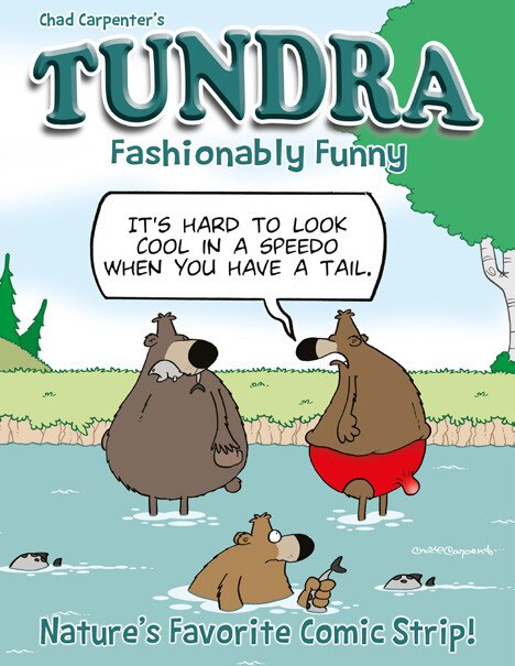 Couverture_Tundra: Fashionably Funny Softcover Book