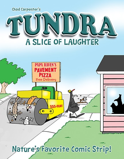 Front cover_Tundra: A Slice of Laughter Softcover Book