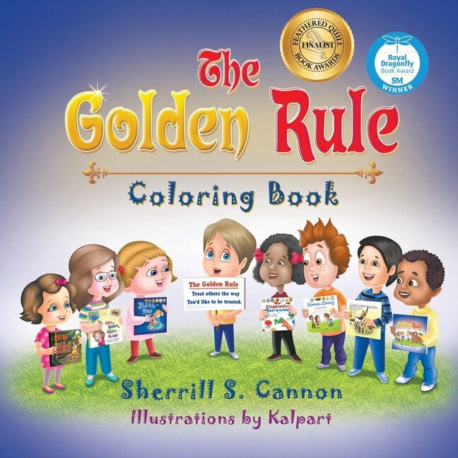 Front cover_The Golden Rule Coloring Book