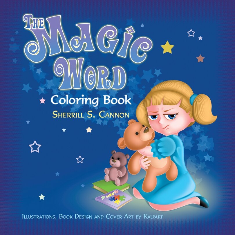 Front cover_The Magic Word Coloring Book