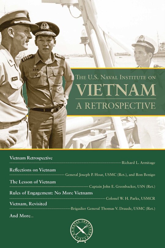 Front cover_The U.S. Naval Institute on Vietnam: Retrospective