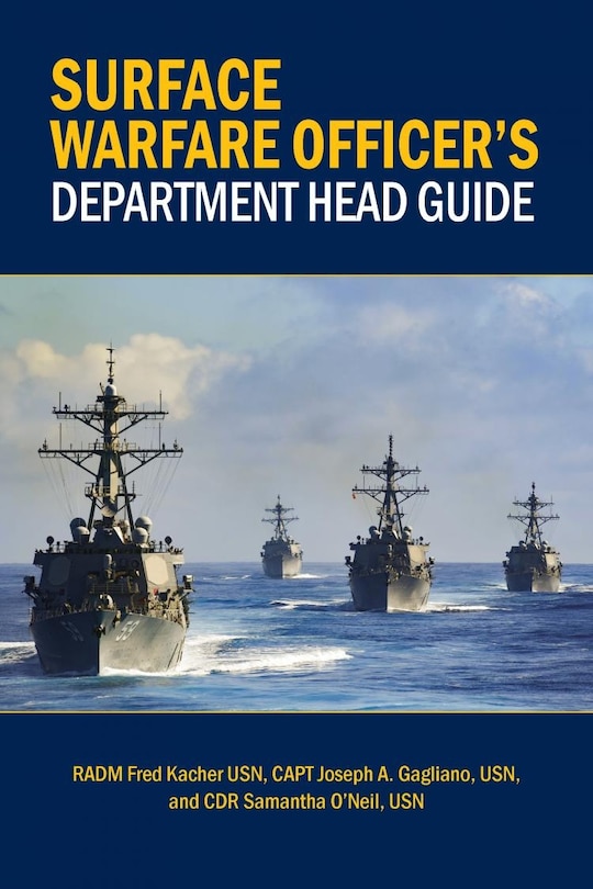 Front cover_Surface Warfare Officer's Department Head Guide