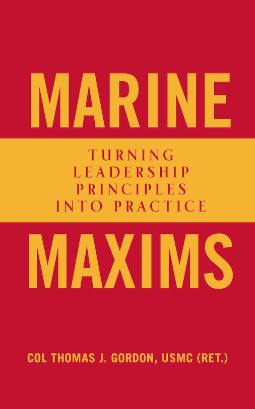 Front cover_Marine Maxims