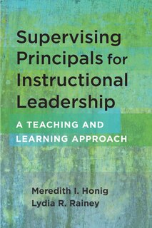 Front cover_Supervising Principals for Instructional Leadership