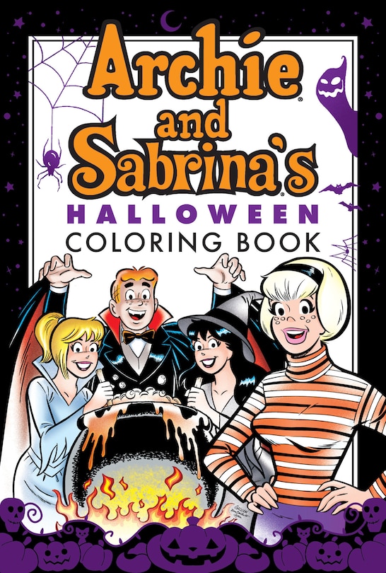 Front cover_Archie & Sabrina's Halloween Coloring Book