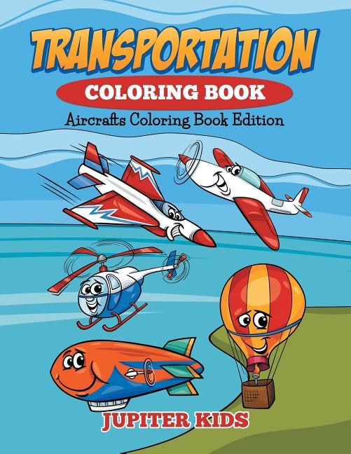 Couverture_Transportation Coloring Book