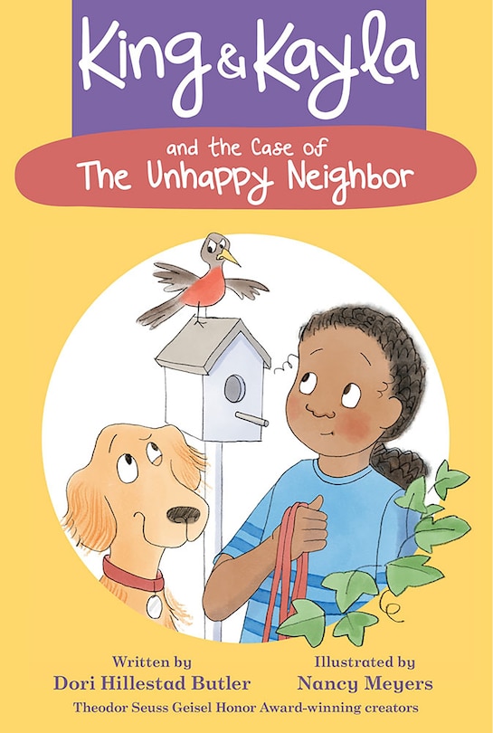 Front cover_King & Kayla and the Case of the Unhappy Neighbor