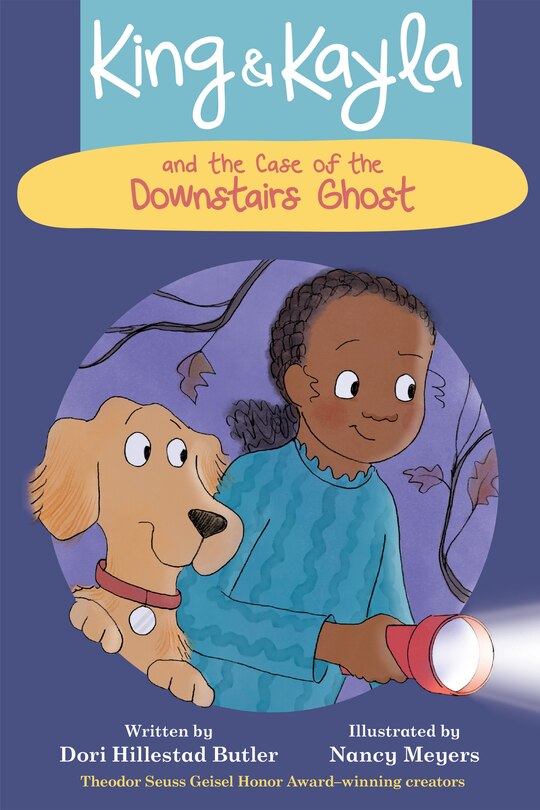 Front cover_King & Kayla and the Case of the Downstairs Ghost