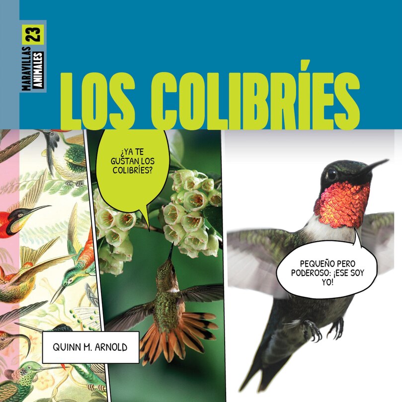 Front cover_Los colibríes
