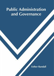 Front cover_Public Administration And Governance