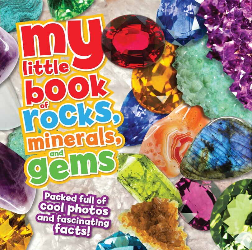 Front cover_My Little Book Of Rocks, Minerals And Gems
