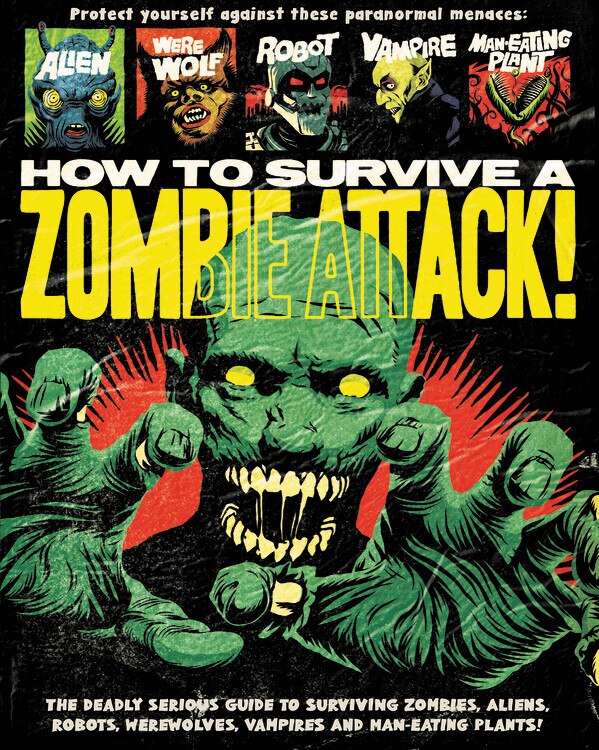 Front cover_How To Survive A Zombie Attack