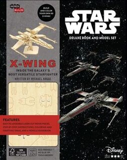 Couverture_IncrediBuilds: Star Wars: X-Wing Deluxe Book and Model Set