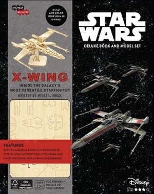 IncrediBuilds: Star Wars: X-Wing Deluxe Book and Model Set