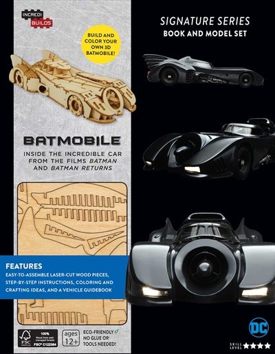 Front cover_Incredibuilds: Batmobile Signature Series Book And Model Set