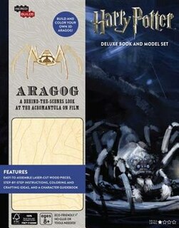 Front cover_IncrediBuilds: Harry Potter: Aragog Deluxe Book and Model Set