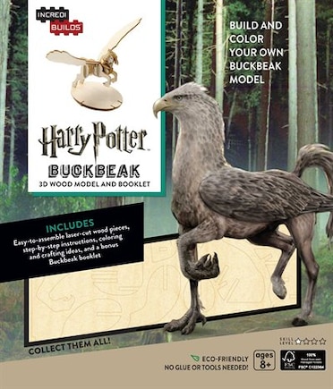 IncrediBuilds: Harry Potter: Buckbeak 3D Wood Model and Booklet