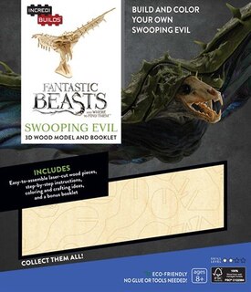 Couverture_IncrediBuilds: Fantastic Beasts and Where to Find Them: Swooping Evil 3D Wood Model and Booklet