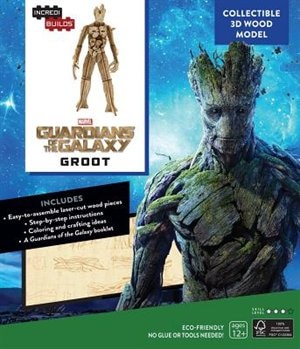 Incredibuilds: Marvel: Guardians Of The Galaxy Groot 3d Wood Model