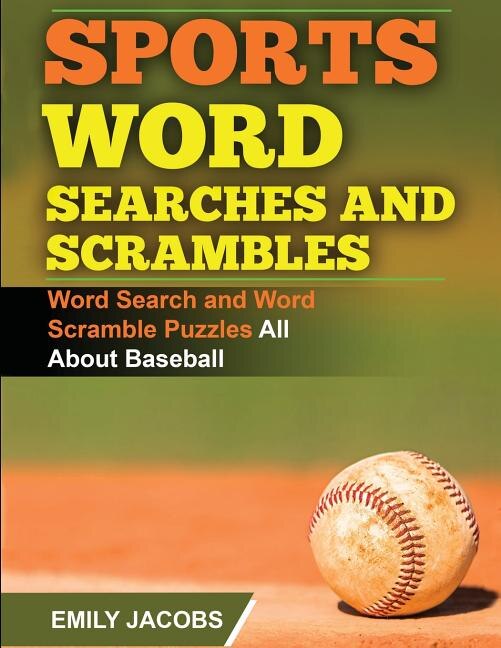 Front cover_Sports Word Searches and Scrambles - Baseball