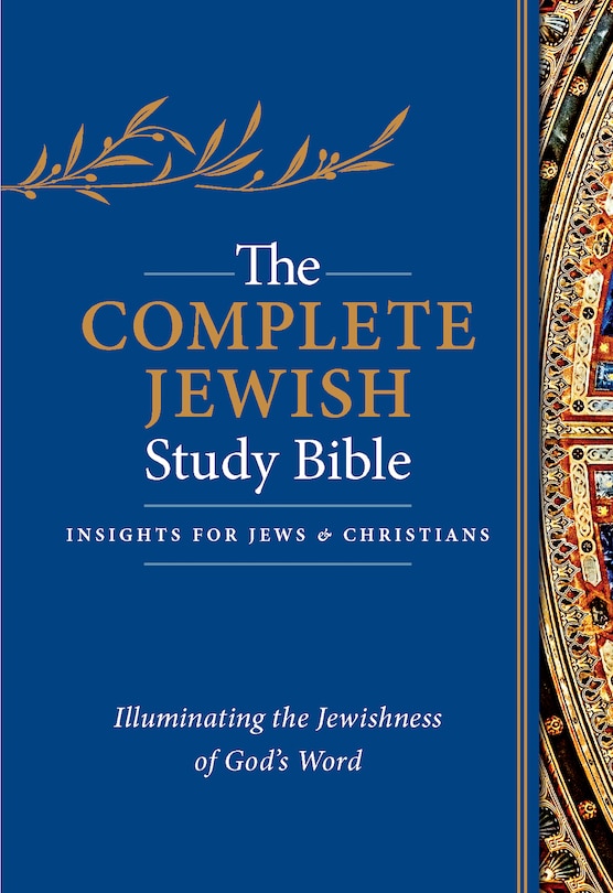 Front cover_The Complete Jewish Study Bible (Flexisoft, Blue, Indexed)