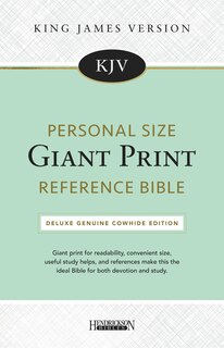 Front cover_KJV Personal Size Giant Print Reference Bible (Genuine Leather, Black, Red Letter)