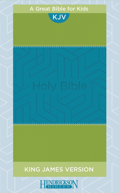 Front cover_KJV Kids Bible (Flexisoft, Blue/Green, Red Letter)