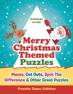 Front cover_Merry Christmas Themed Puzzles
