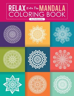 Front cover_Relax Into The Mandala Coloring Book