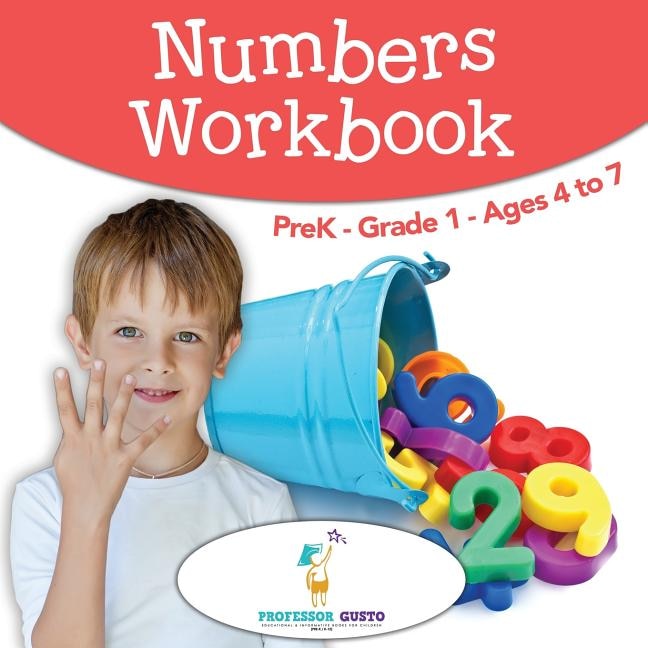Front cover_Numbers Workbook PreK-Grade 1 - Ages 4 to 7