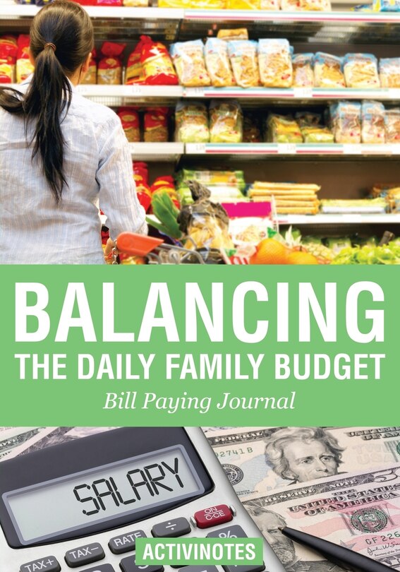 Couverture_Balancing the Daily Family Budget Bill Paying Journal