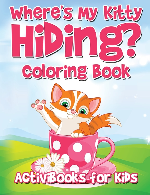 Couverture_Where's My Kitty Hiding? Coloring Book