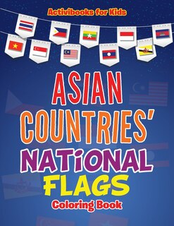 Front cover_Asian Countries' National Flags Coloring Book