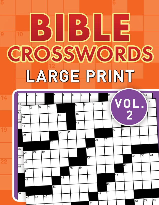Couverture_Bible Crosswords Large Print Vol. 2
