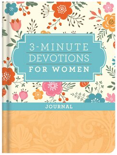 Front cover_3-minute Devotions For Women Journal