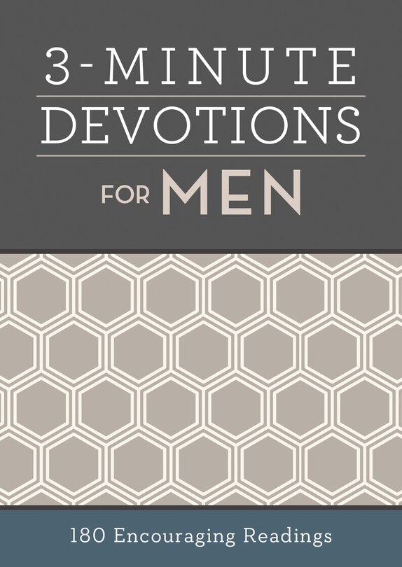 Couverture_3-minute Devotions For Men