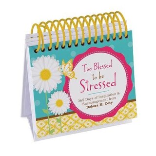 Couverture_Too Blessed To Be Stressed Perpetual Calendar