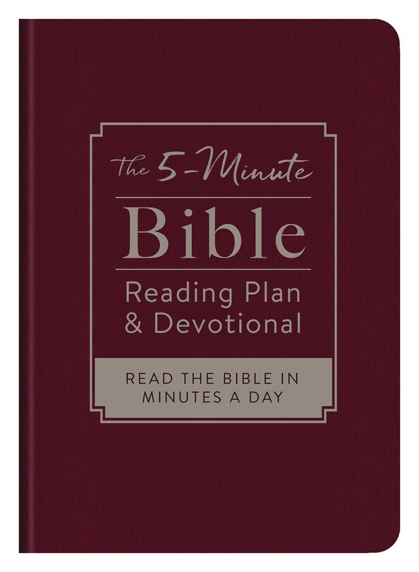 Couverture_The 5-Minute Bible Reading Plan and Devotional