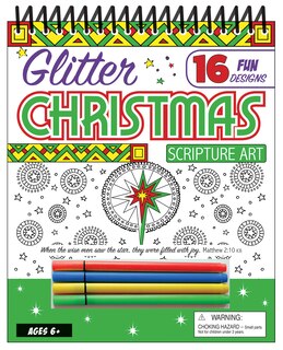 Glitter Christmas Scripture Art: 16 Fun Designs