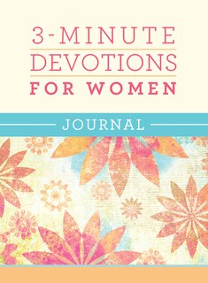 Front cover_3-minute Devotions For Women Journal