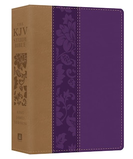 Couverture_The KJV Study Bible, Large Print [Violet Floret]