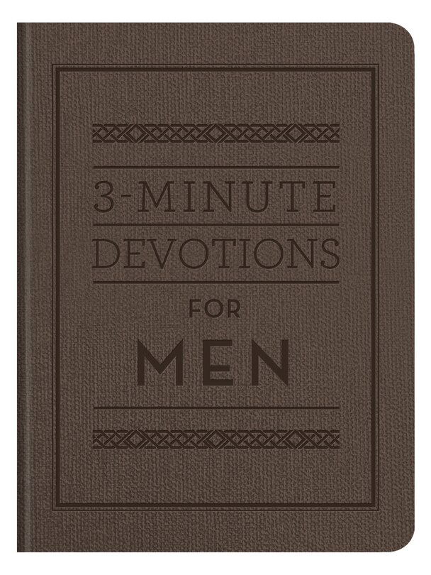 Front cover_3-minute Devotions For Men
