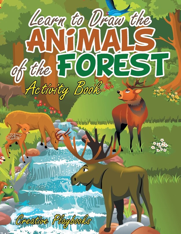 Learn To Draw The Animals Of The Forest Activity Book Book By Creative ...