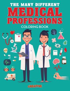 Couverture_The Many Different Medical Professions Coloring Book